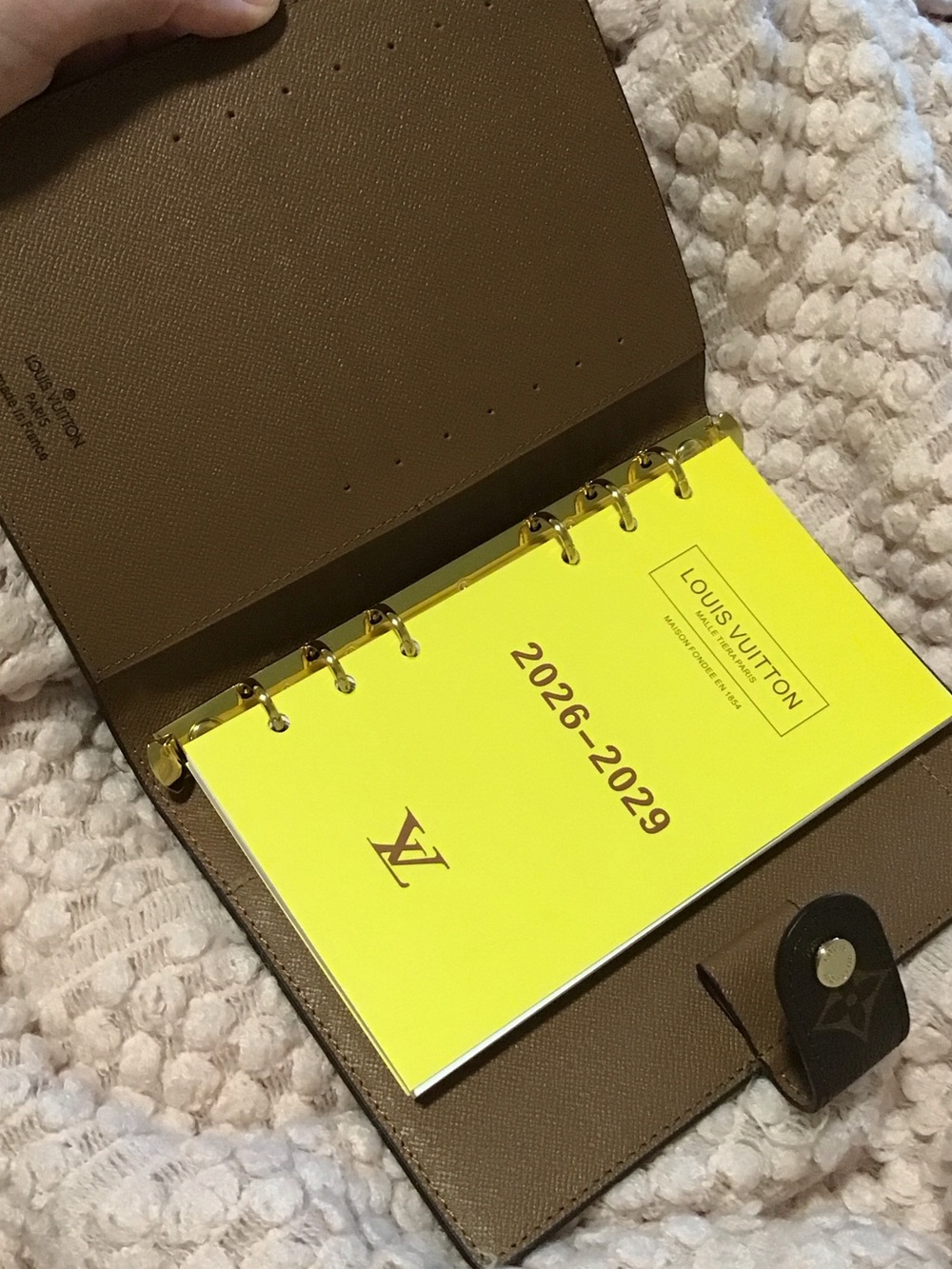 Louis Vuitton Monogram Canvas planner/jornal UNISEX - Picture 3 of 12